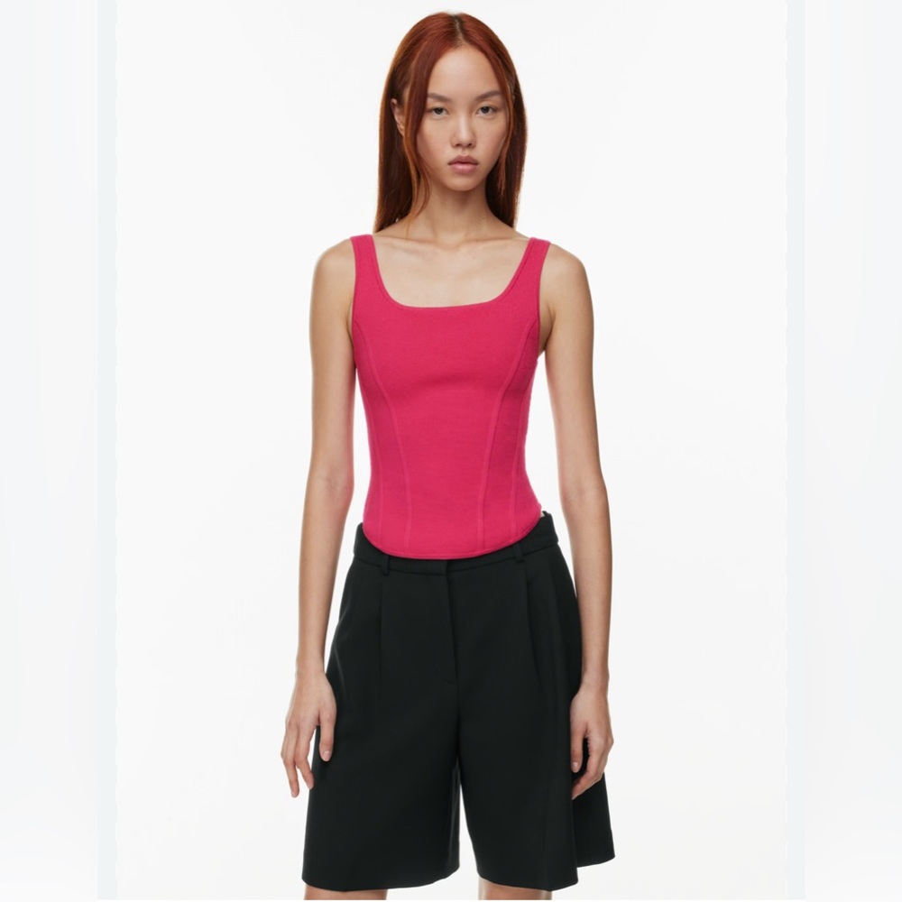 Babaton (Aritizia) Sculpt Knit tank - worn once!